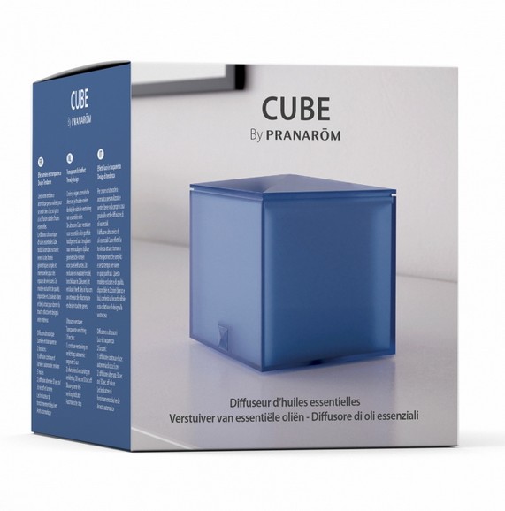 Pranarom Diffuseur d'Huiles Essentielles Cube Bleu